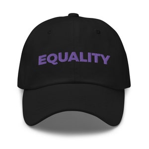 EQUALITY Broderad Baseballkeps