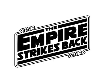 Empire Strikes Back Sticker - Etsy