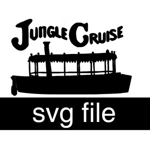 Jungle Cruise SVG
