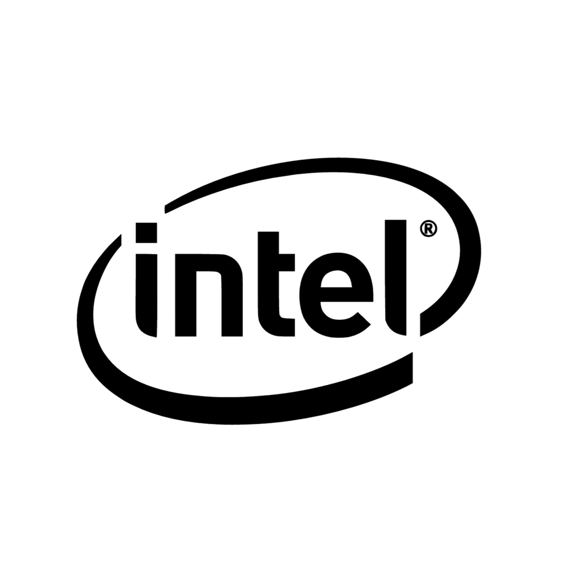 Intel Logo Decal Intel Vinyl Decal Intel Logo Sticker 