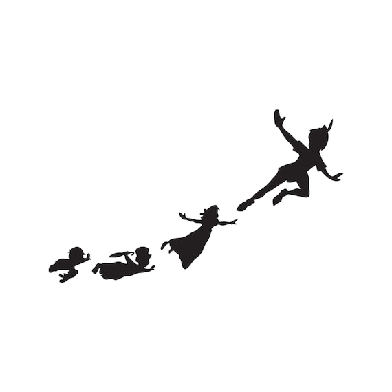 Peter Pan Flying Drawings