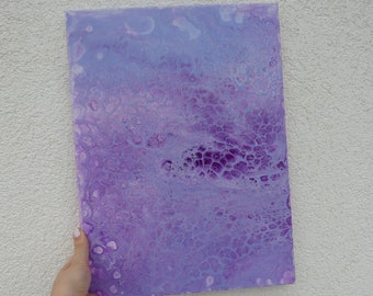 Acrylic pour l’image - violet et lilas