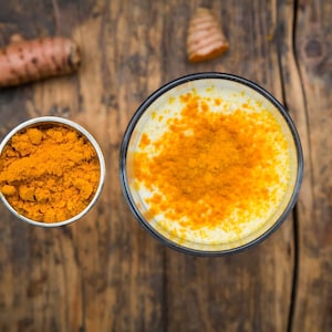 GOLDEN latte/smoothie Powder blend - Organic Turmeric, NO fillers, NO Gmo
