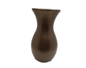 vintage Heagar Vase Bronze colored needs repainted - was used in Floral Shop Display - preowned