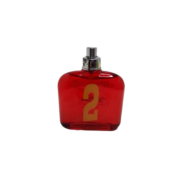Vintage Men's Newport Double Red Eau De Toilette Spray fragrance 3.4 Fl.  Oz., Full Bottle Original Box 