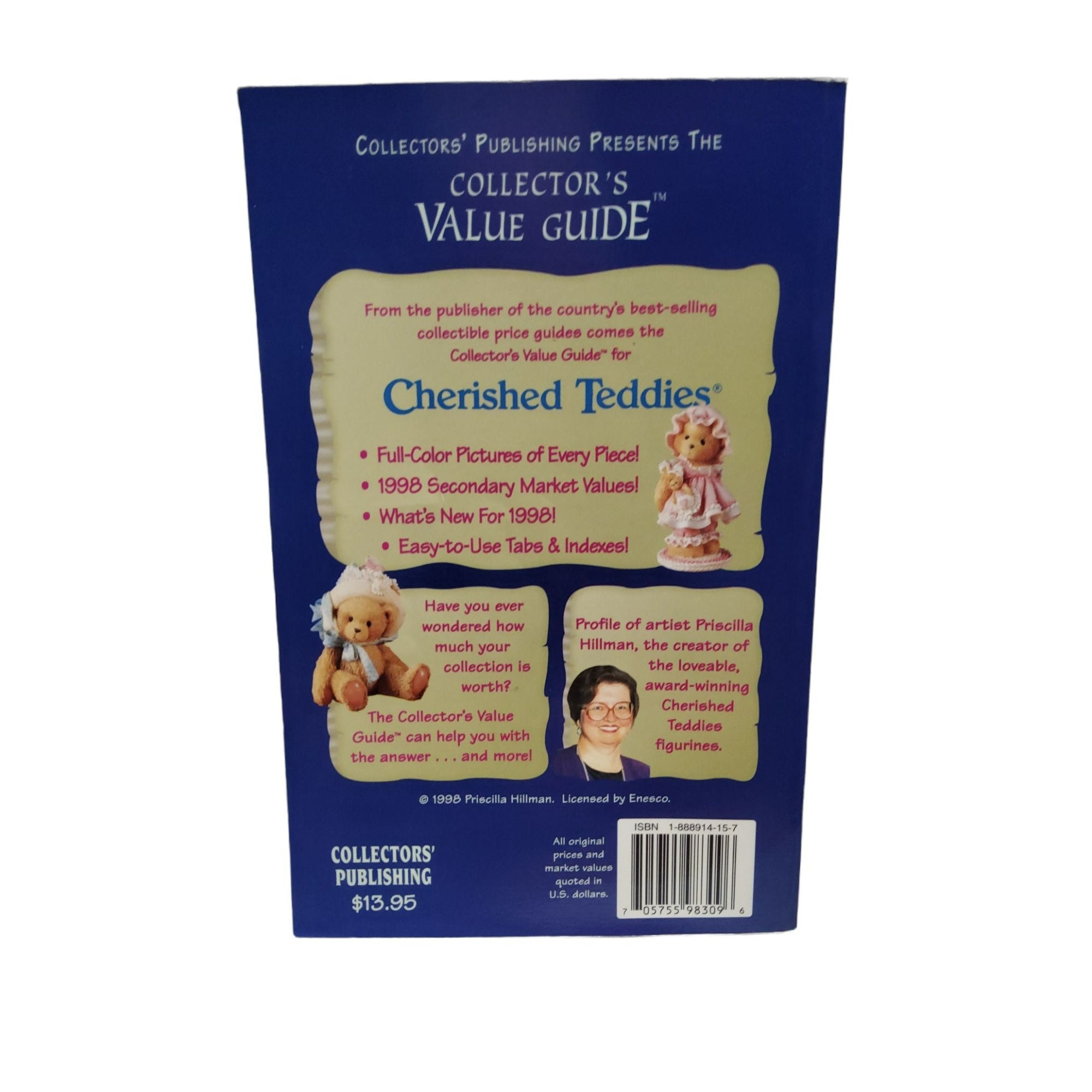 1998 Edition Cherished Teddies Collector s Value Guide Book