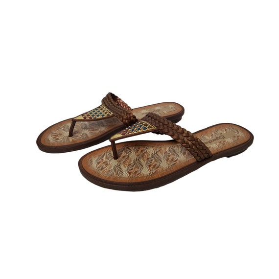 2000 s Grendha Women s Silvestre Bronze and Jeweltone Colored