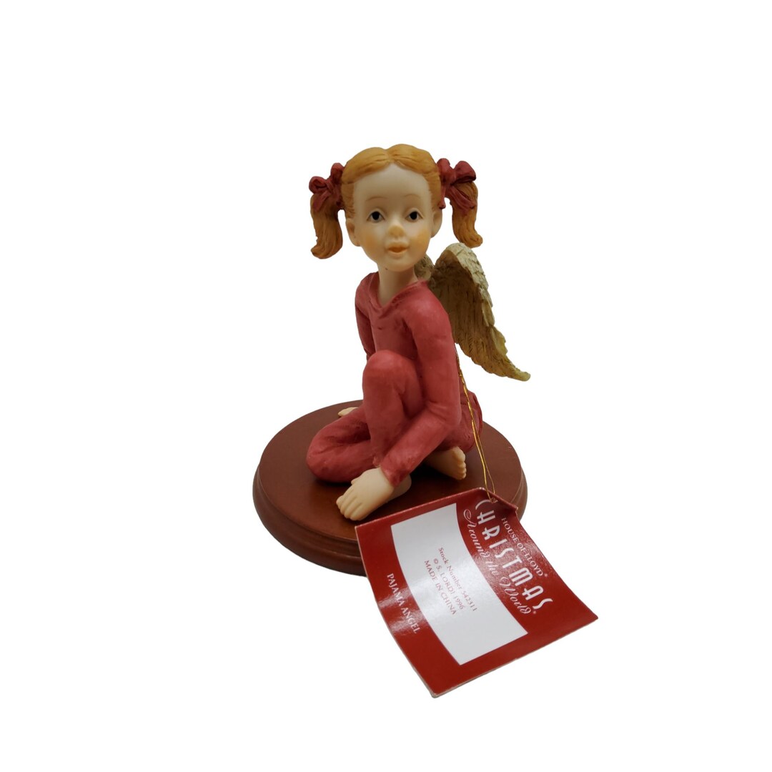 Vintage 1996 House of Lloyd Christmas Around the World pajama Angel. Etsy