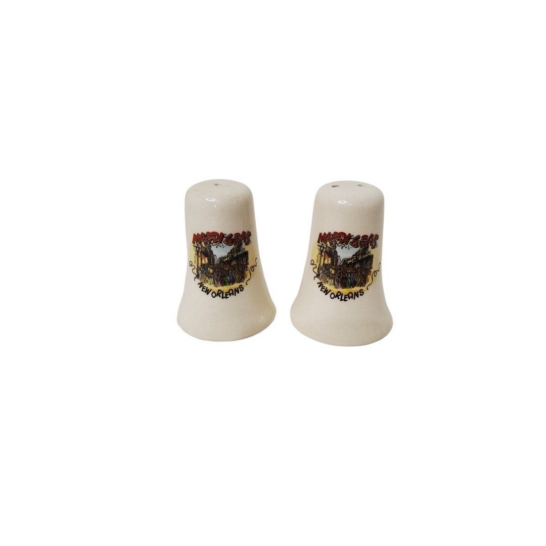 mardi gras salt and pepper shakers