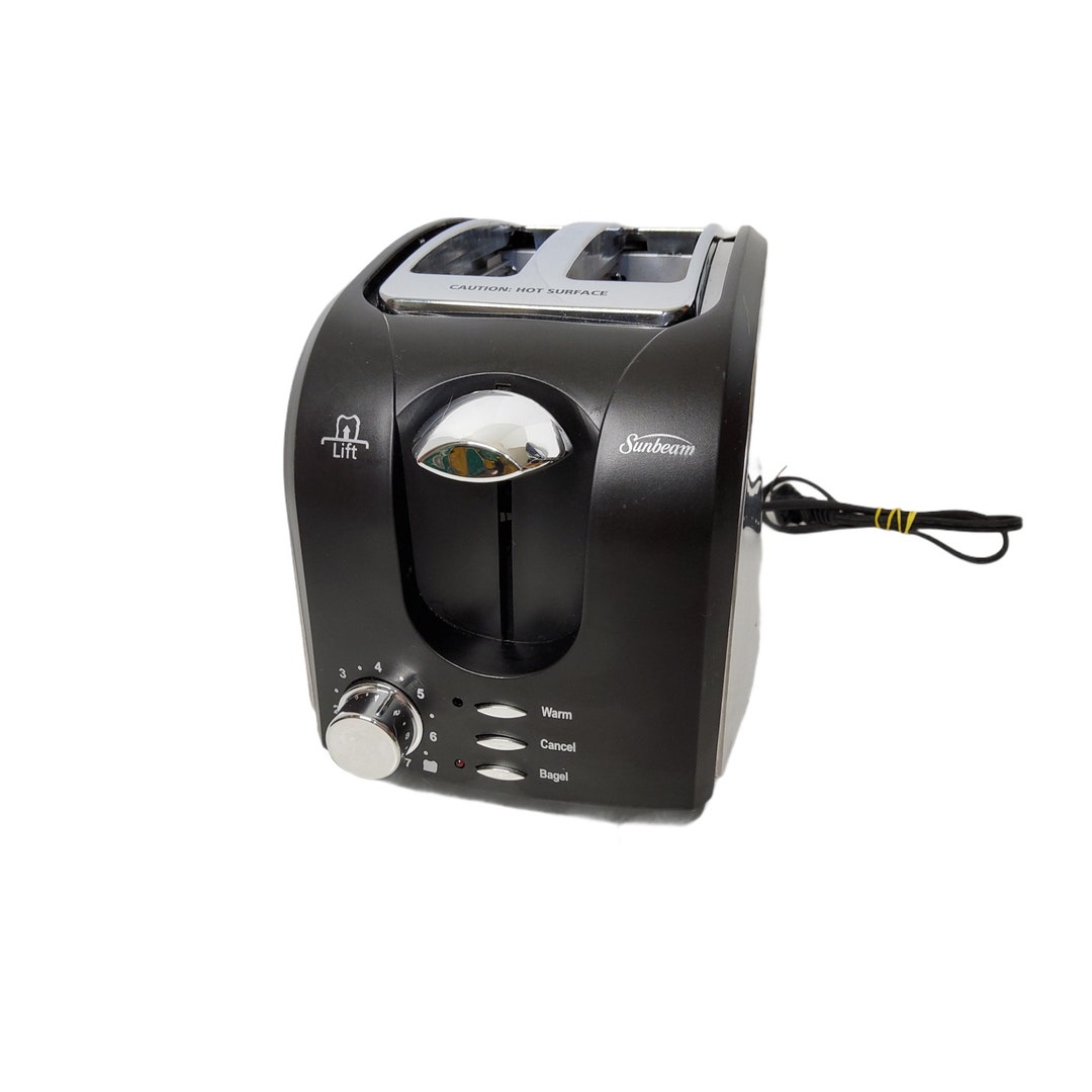 Sunbeam Stainless 2slice Bagel and Bread Toaster. Model Etsy Canada