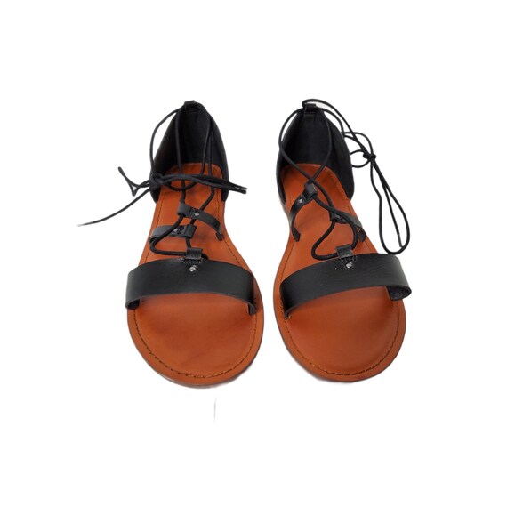 Womens American Eagle Outfitters Gladiator Style Flats. Size 10M Etsy