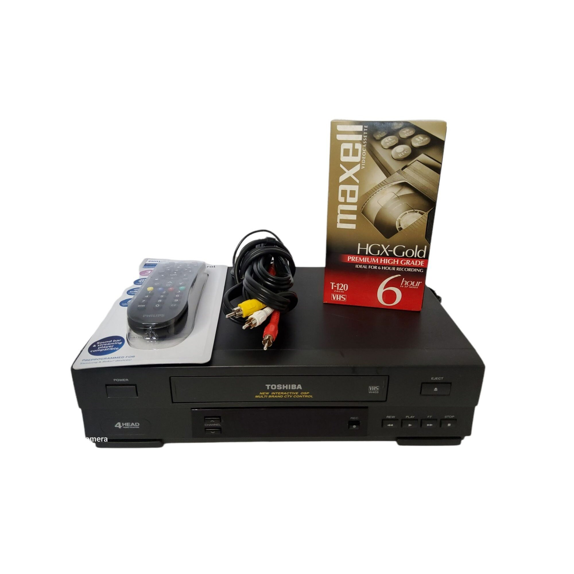 Toshiba M 6000 VHS VCR Video Cassette Recorder Tested Working 