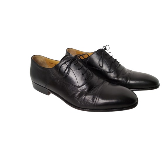 Heren Massimo Emporio Lederen Veter Jurk Schoenen. Maat 12M - Etsy België