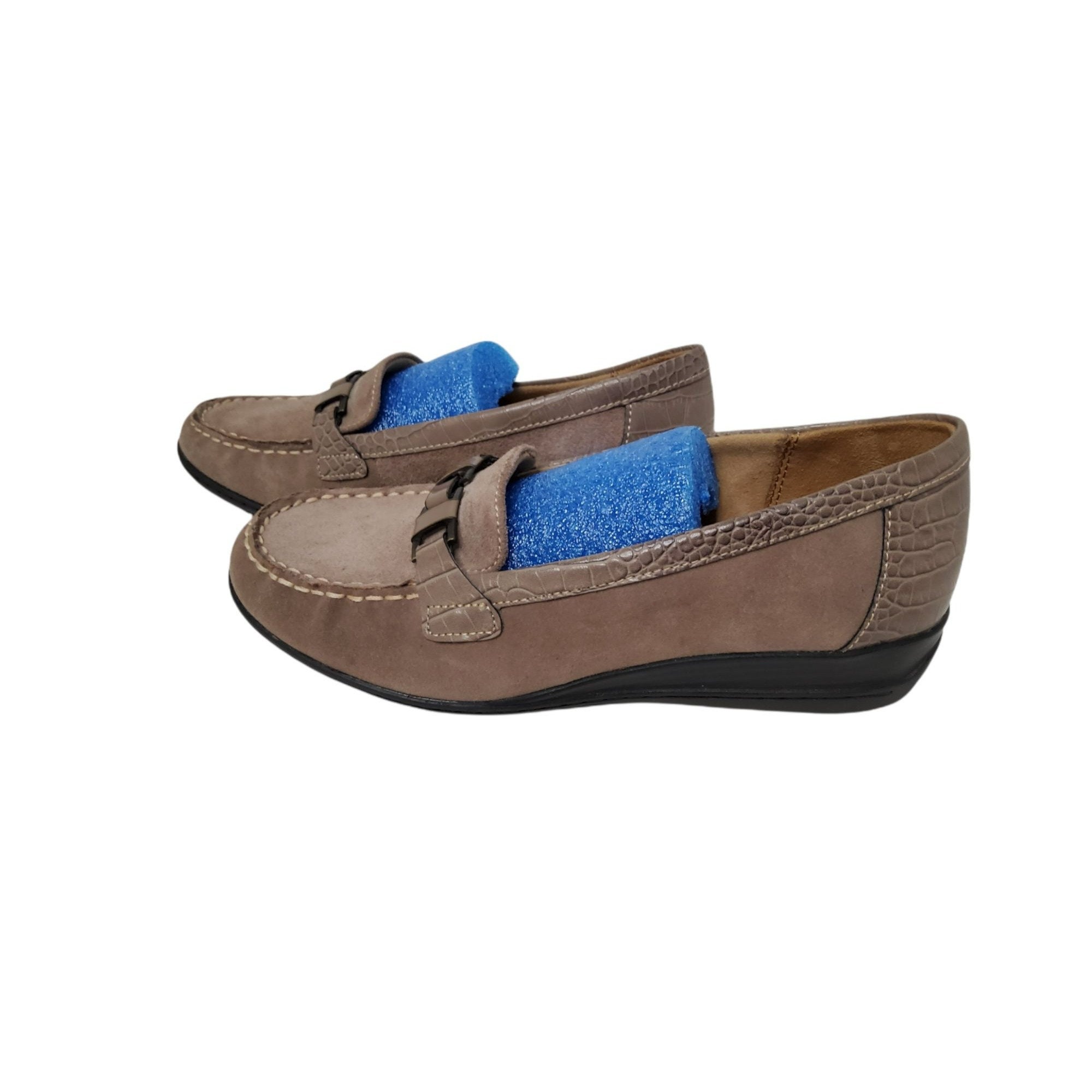 Natural soul wilson wedge best sale loafer