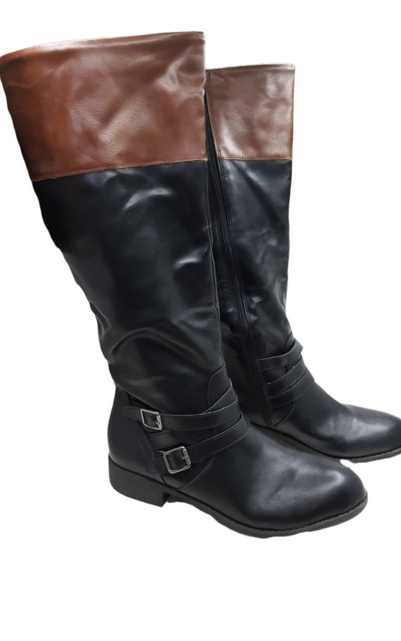 2000s G.h. Bass Womens alyssa Two Tone Knee High English Style