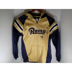 st louis rams leather jacket
