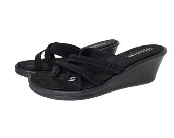 sketchers leather sandals