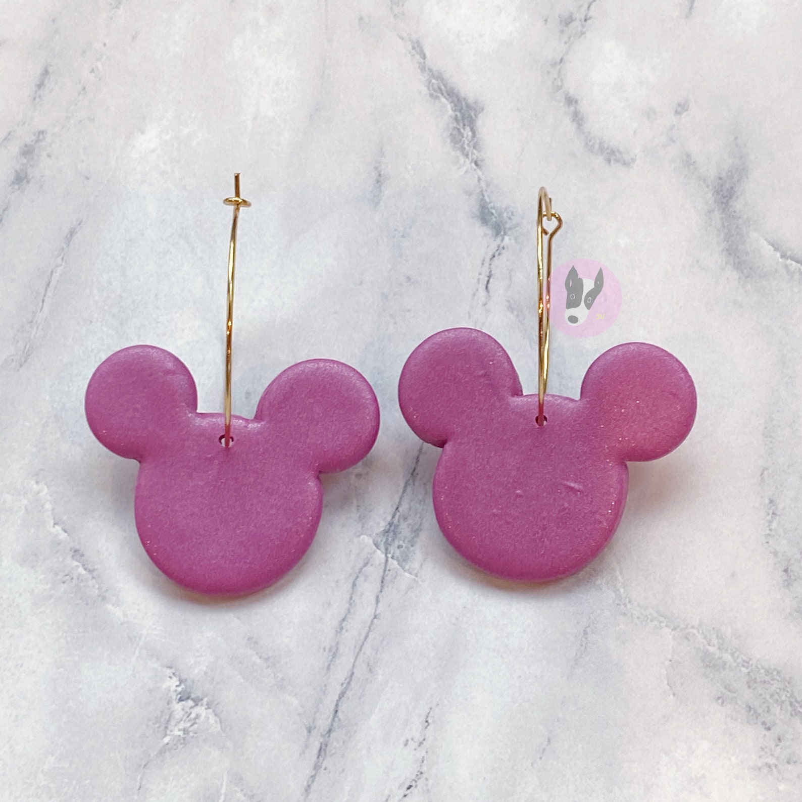 Mickey Mouse Earrings Adult Disney Polymer Clay Mickey | Etsy