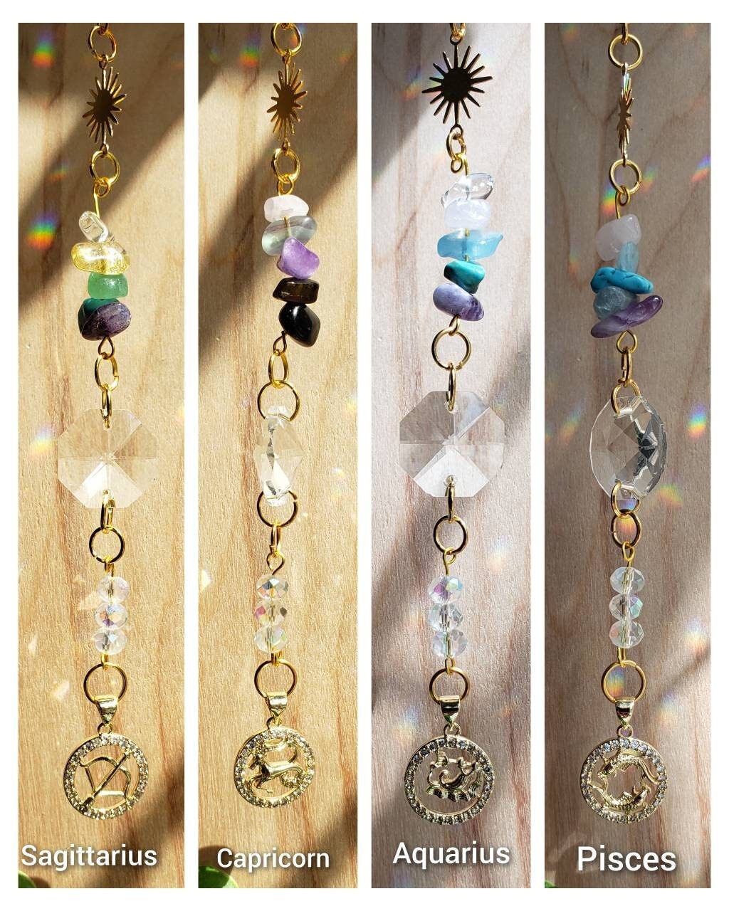 Hanging Car Charm, Crystal Charm, Protection Charm, Boho Crystal Decor –  Crystal Creek Co.