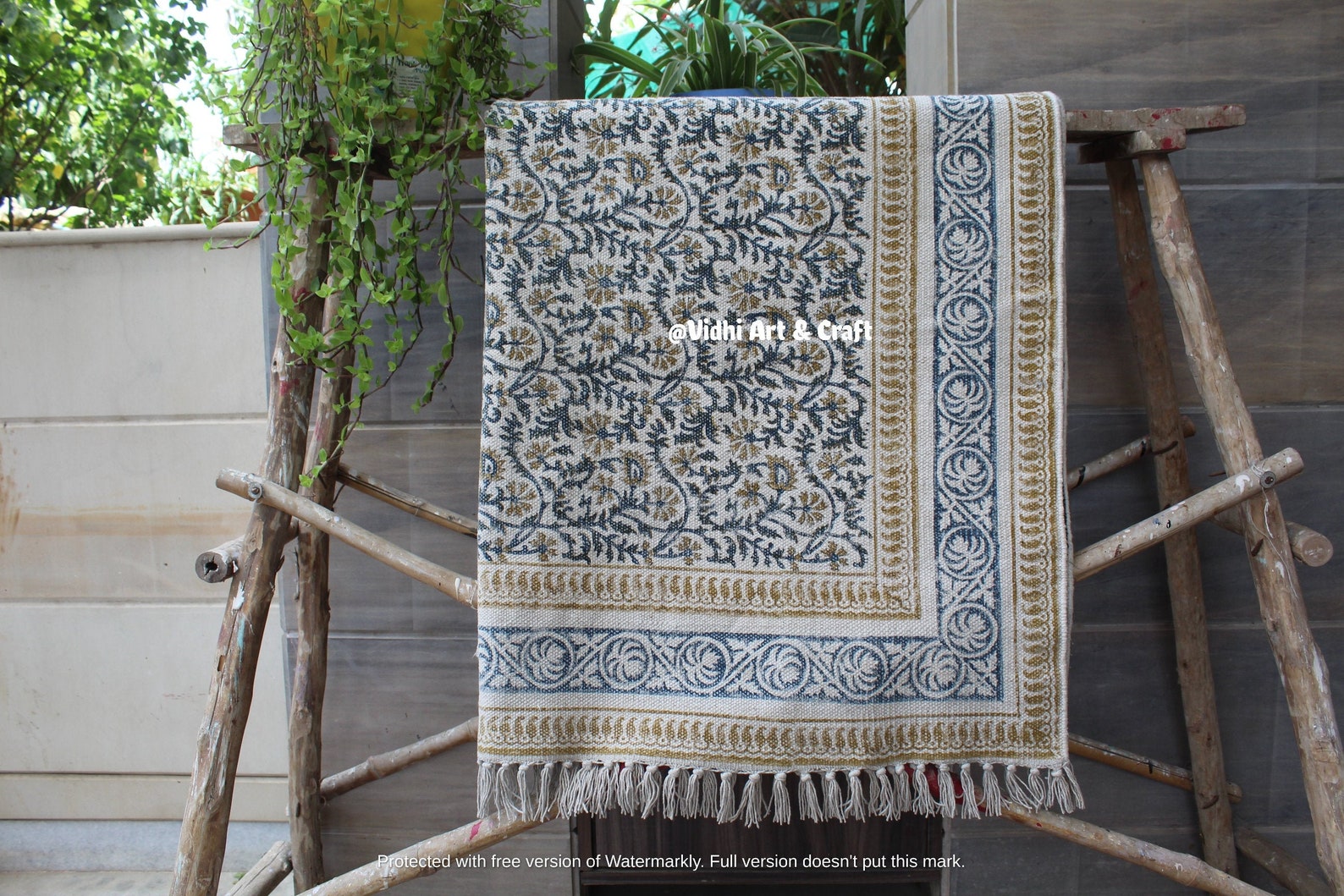 Large 10x16 Handmade Rug Indian Rugkilim Rug Outdoor / Etsy