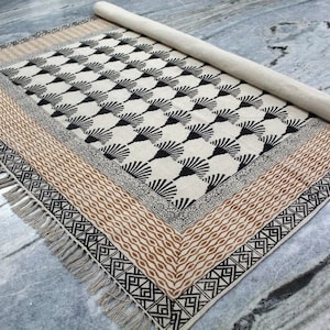 8x10 Area Rug, Indian Rug Kilim Rug, Outdoor / Indoor / Living Room / Bedroom / Dining Room / Kitchen / Office Rug