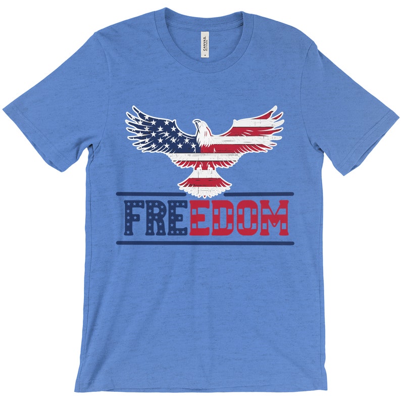 USA Eagle Shirt Eagle Pride 4th of July Party American Etsy