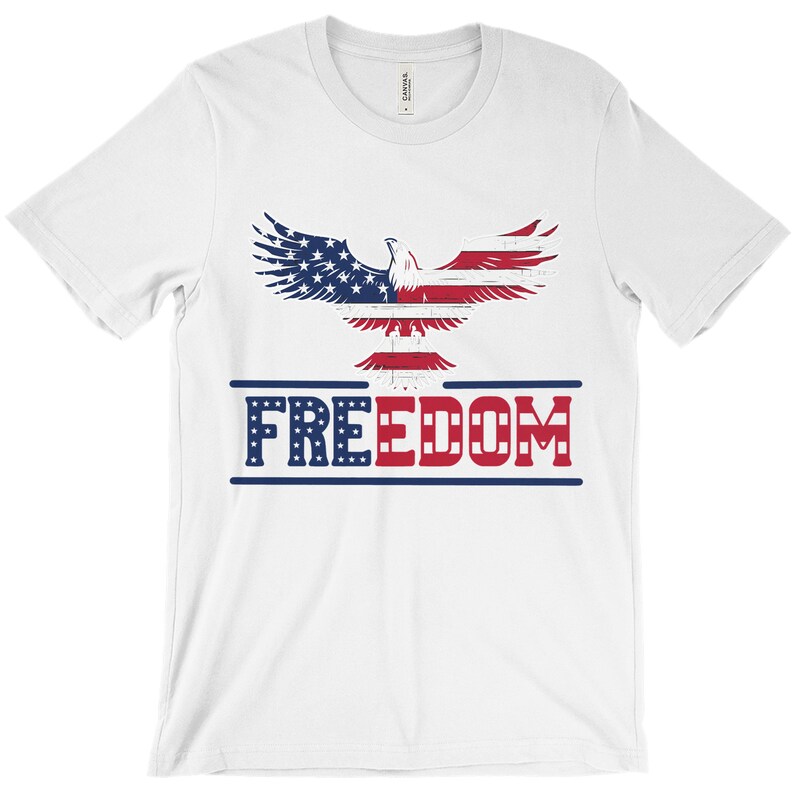 USA Eagle Shirt Eagle Pride 4th of July Party American Etsy