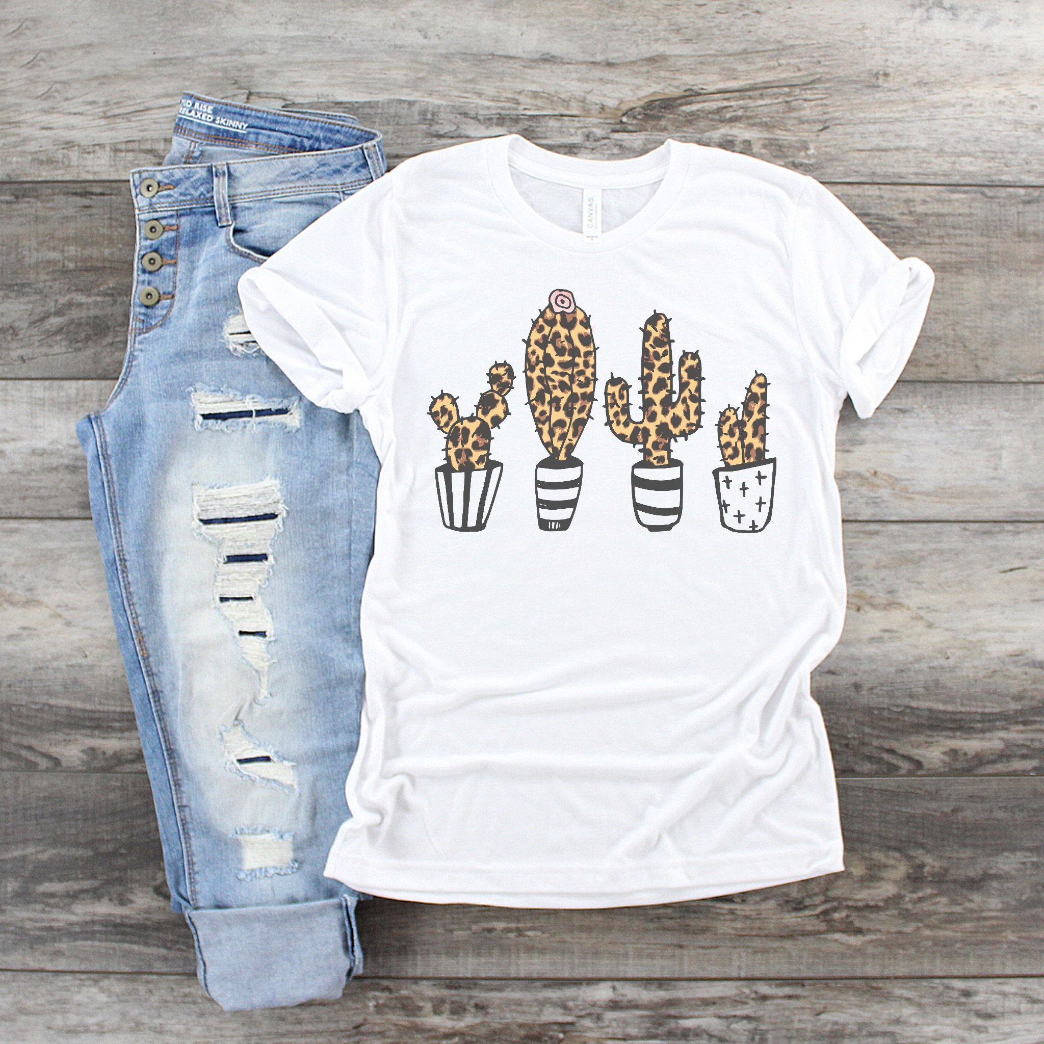 hard to handle cactus shirt