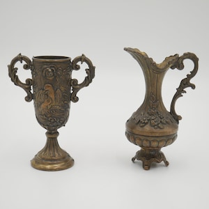 Italian mini goblet and pitcher set