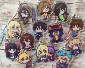 RPG Maker Horror Games - Epoxy Keychains -