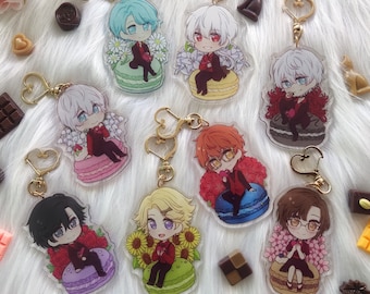 Vorbestellung: Mystic Messenger – Acryl-Schlüsselanhänger – Valentinstag