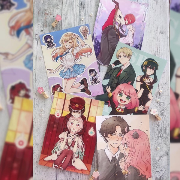 19 Prints - Anime -