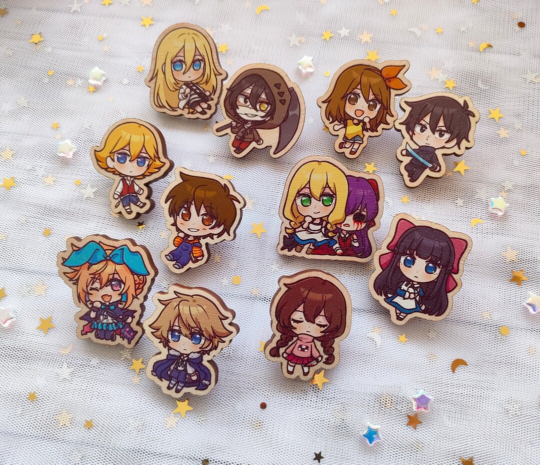 RPG Maker Horror Games - Wooden Pins - - Etsy