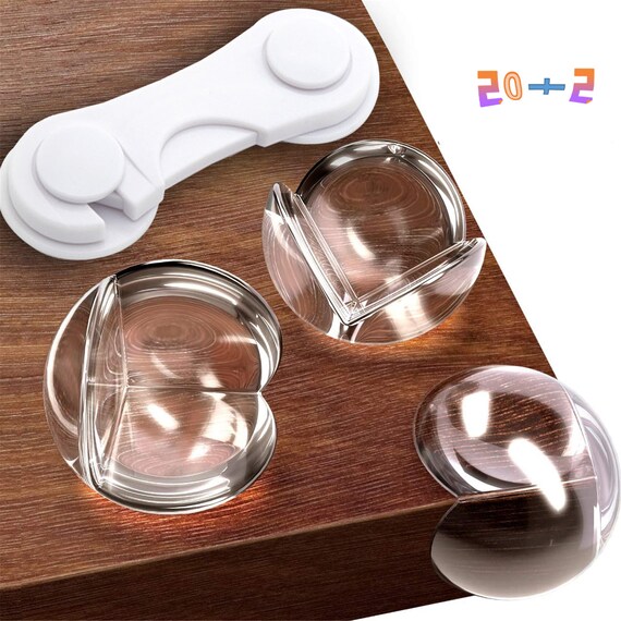 Baby Glass Table Protector, Plastic Baby Safety Table