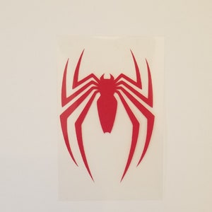 Spiderman Iron on Logo..Heat Transfer Vinyl...