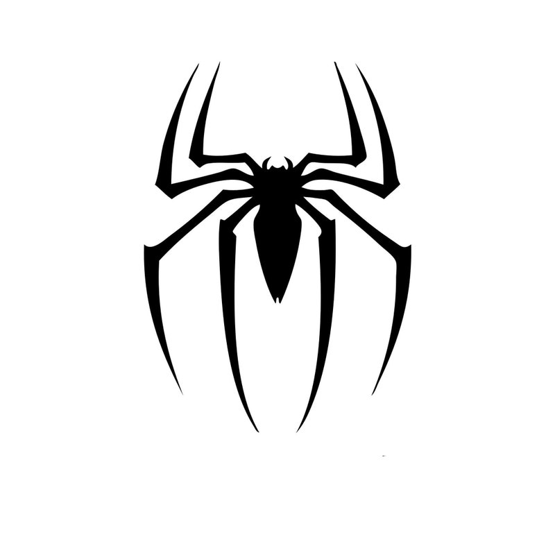 Spiderman Logo Iron Patch - Etsy