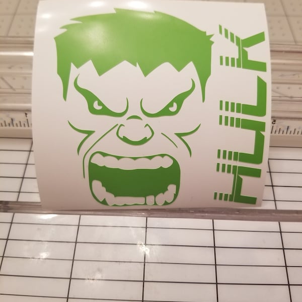 Hulk Decal Etsy