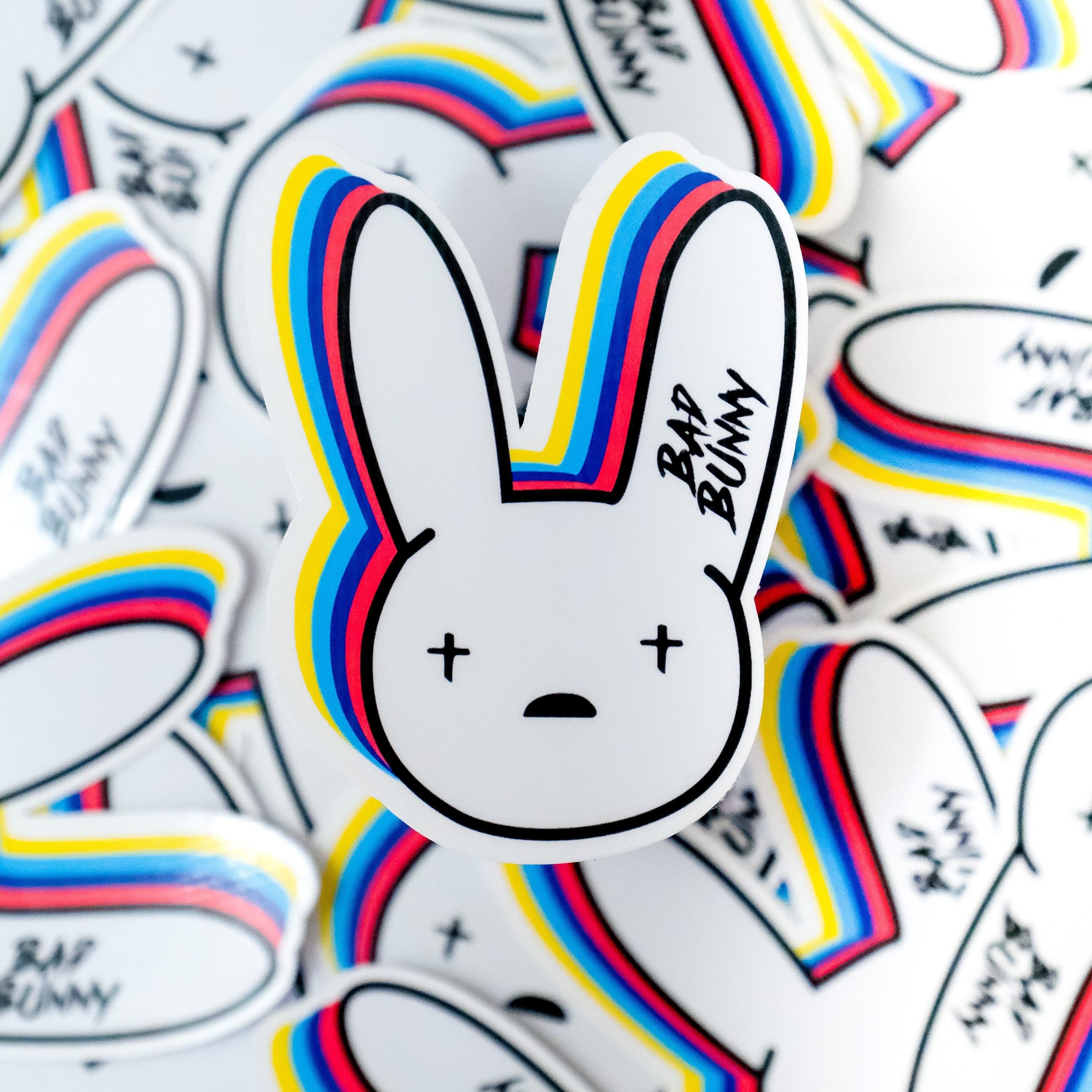 YHLQMDLG Sticker | VINYL Sticker | Waterproof Sticker | Bad Bunny Sti…
