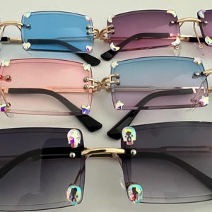 Diamond Skull Sunglasses | Moon and Star Studded Sunglasses | Butterfly Diamond Sunglasses | Diamond Heart Sunglasses | Bling Sunglasses