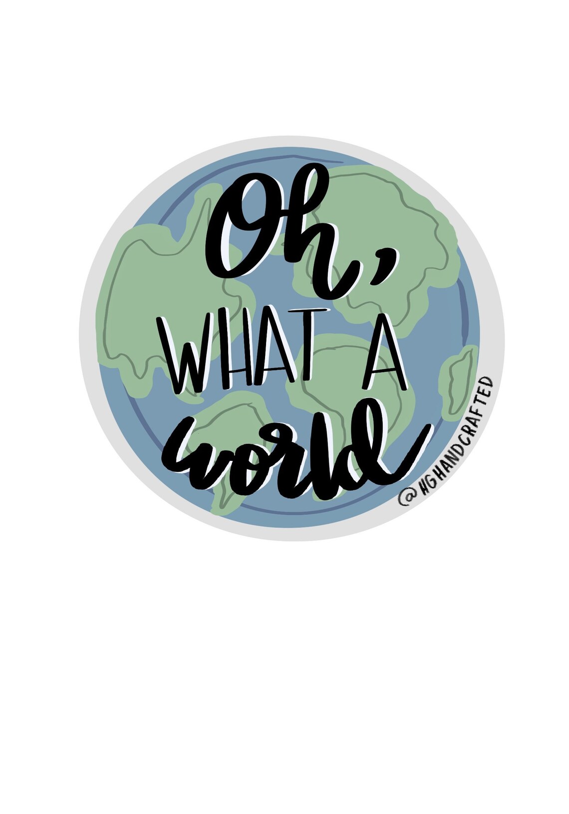 Oh What a World Etsy