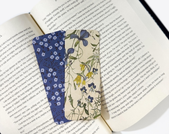 Floral Bookmark Set of 2 (Small- 5”)