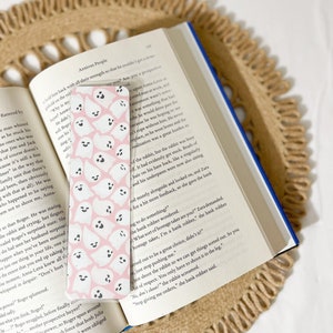 Pink Ghost Bookmark