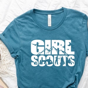 Girl Scouts T Shirt, Girl Scouts Group Shirt, Matching Camping Tee, Scouts Tee, Girls Power Shirt, Troop Tee, Girl Scouts Troop, Girls Shirt