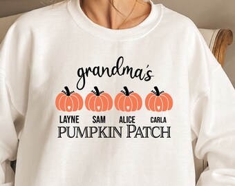 Nana's pumpkin patch shirt Clearance