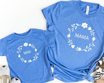 Mommy and Me Outfits, Mama and Mini Shirts, Mini Me Shirt, Mommy and Me Shirts, Matching Shirts, Family Shirts, Mom Gift, Gift for Wife