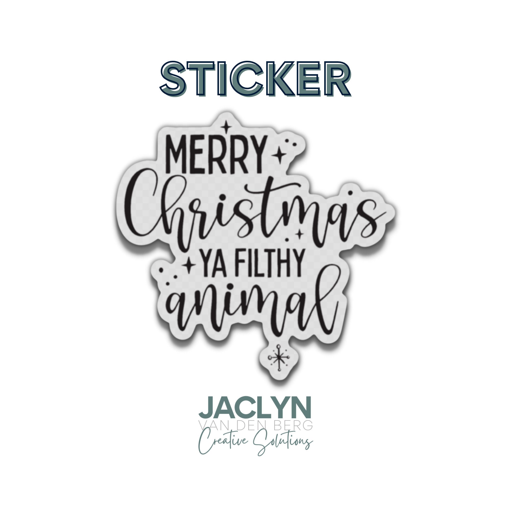 TC118 Clear US HOLIDAY Stickers / Cursive Letter Stickers / Daily Life  Stickers / Clear Planner Stickers / ECLP / Journal Stickers 