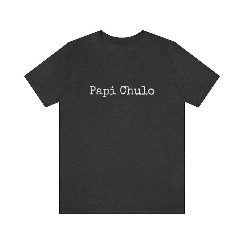 Camiseta Papi Chulo divertida camiseta de papá español Etsy México