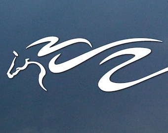 Spirit Horse vinyl decal, car window sticker, design for truck or trailer