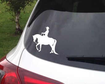 DKISEE - Adesivi per auto con cavallo arabo, cavallo arabo, cavallo