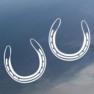 Pony Shoes vinyl decal, car window sticker, design for truck or trailer
